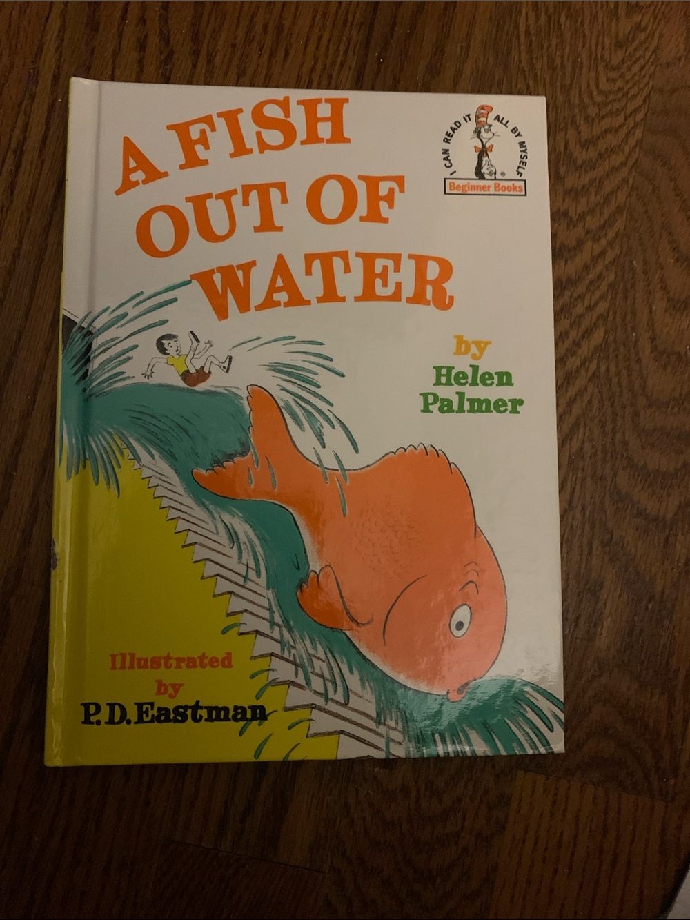 "A Fish Out of Water" - Orange Fish Hardcover